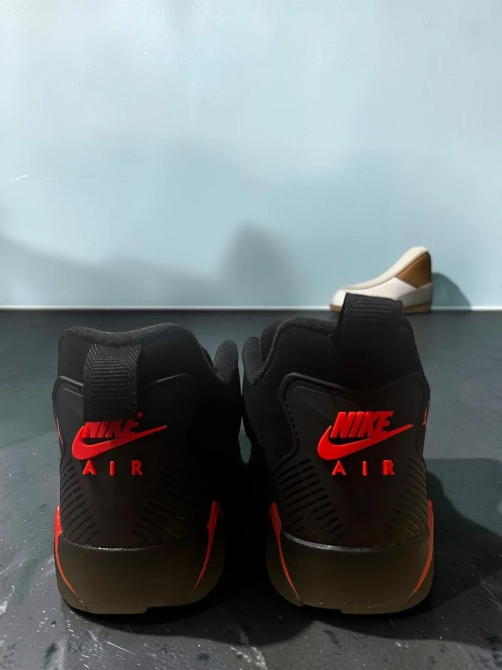 Air Jordan Black & Red Low-Top Sneaker